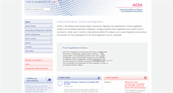 Desktop Screenshot of iadsa.bubblegate.co.uk